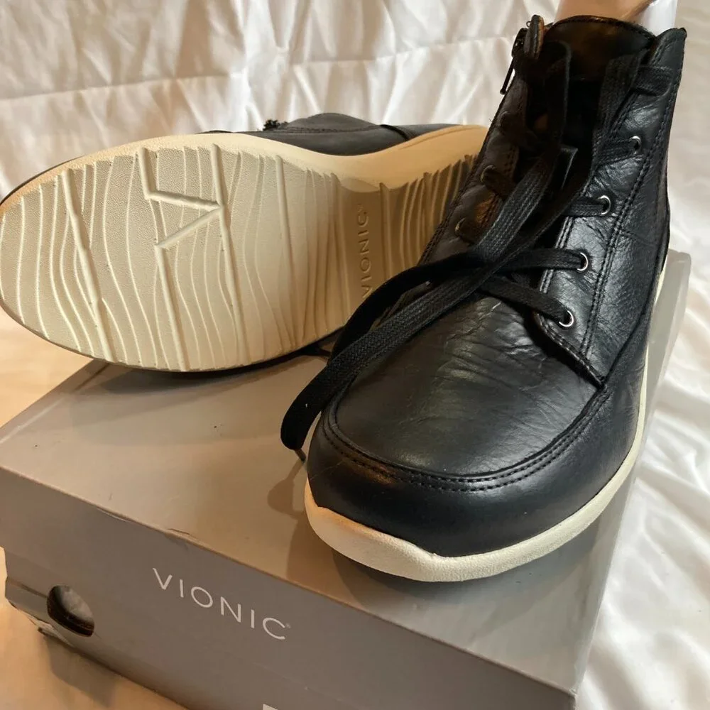 NIB Vionic Shawna High-top Sneakers W11 - Picture 5 of 6